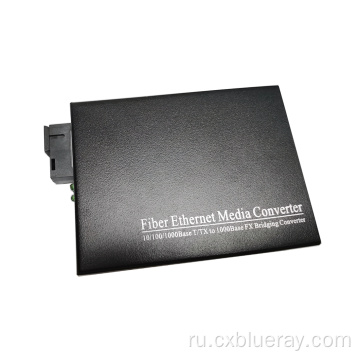 Для RJ45 10/100/1000 м 20 км одноволокно с одним волокном Ethernet Fiber Media Converter